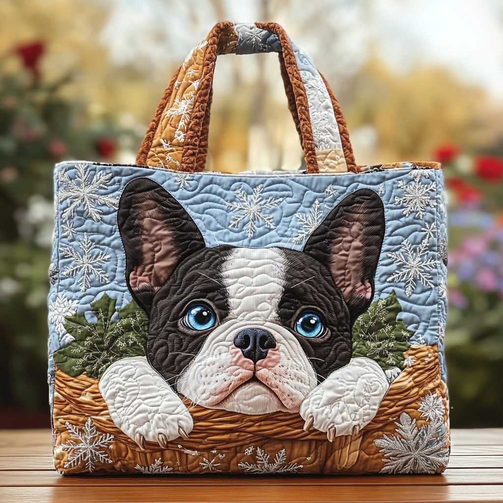 Boston Terrier Spīdīga Soma